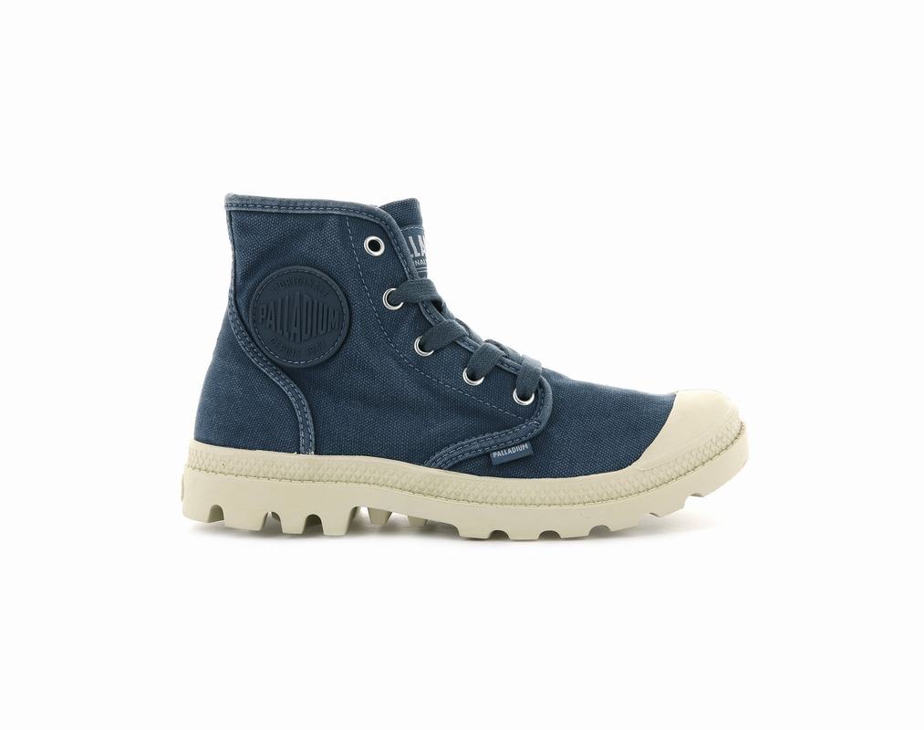 Palladium Pampa Hi Damen Stiefel Blau ||648703-GEQ||